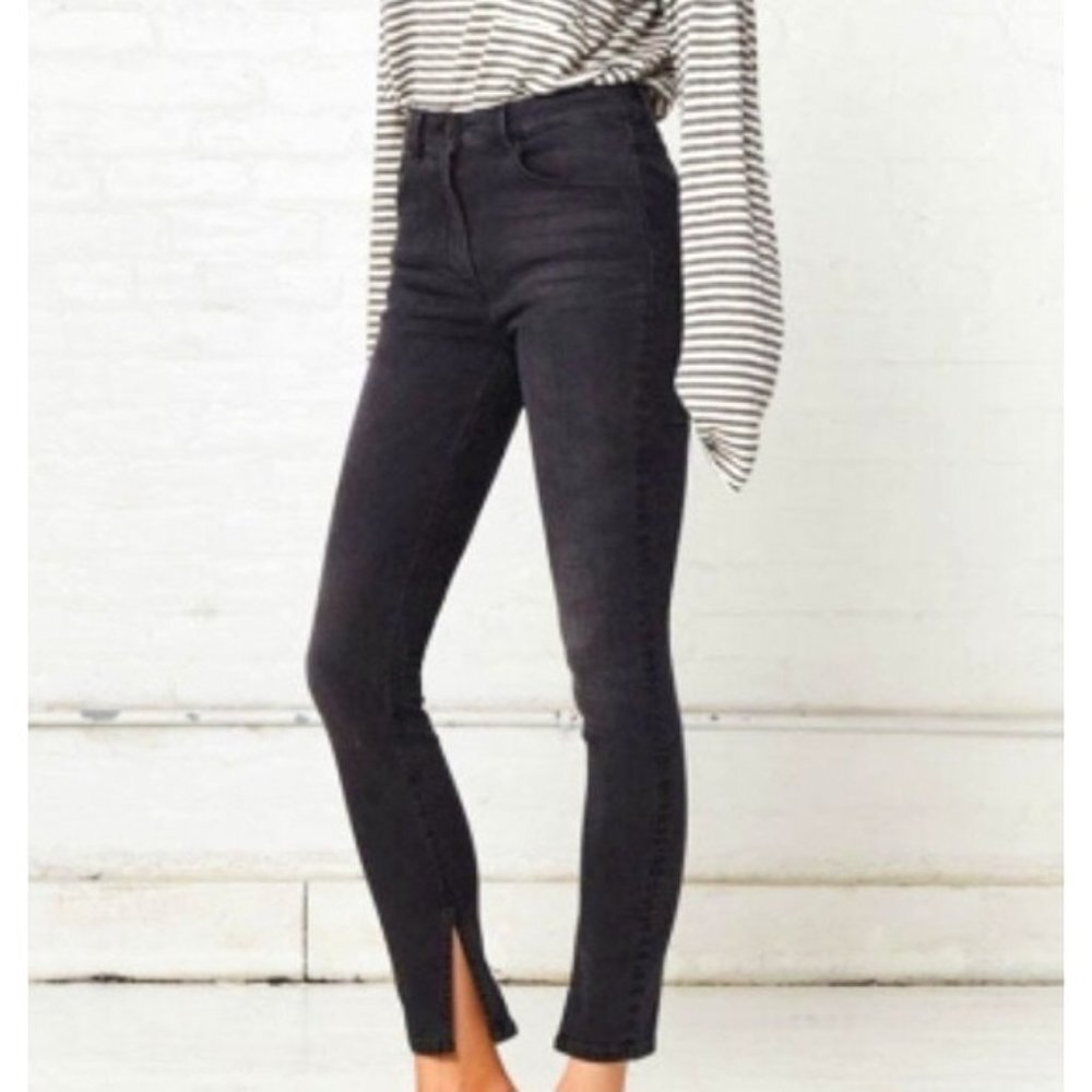 RARE NWT 3x1 W3 High Rise SPLIT‎ SEAM SKINNY